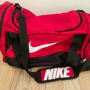 Nike Red Duffel Bag